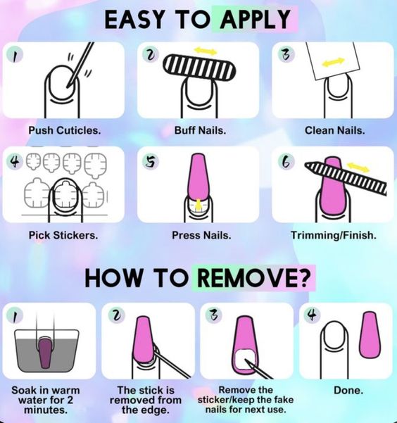 Cleanest, Quickest, and Safest Way to Remove Press-On Nails