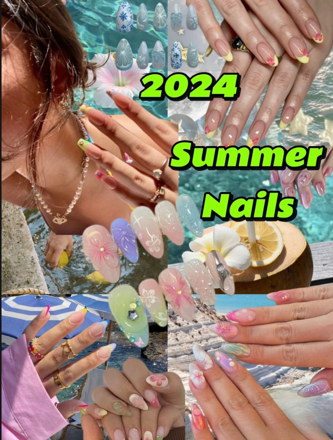 Stay on Trend: The Hottest Wear Nails for summer 2024.