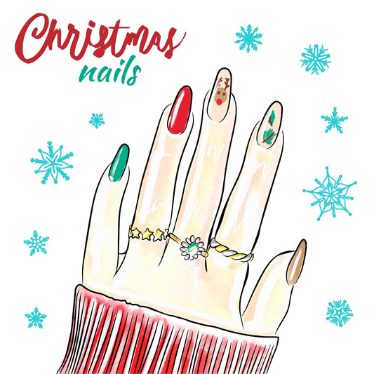 Holiday Magic: Press-On Nails for a Festive Christmas Look