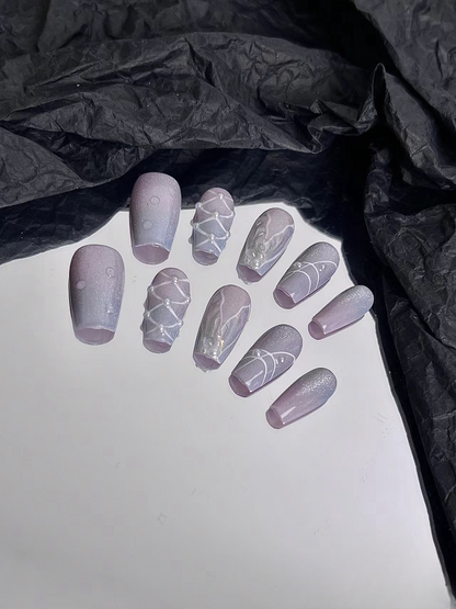 【Streamer Bubble】handmade Design nails | False Nails | SHOPQAQ