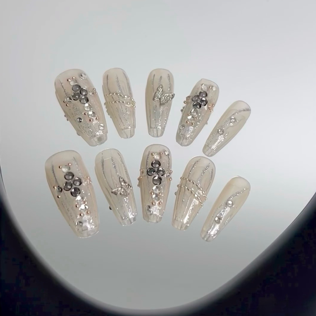 【Rich Girl】handmade design False Nails from SHOPQAQ