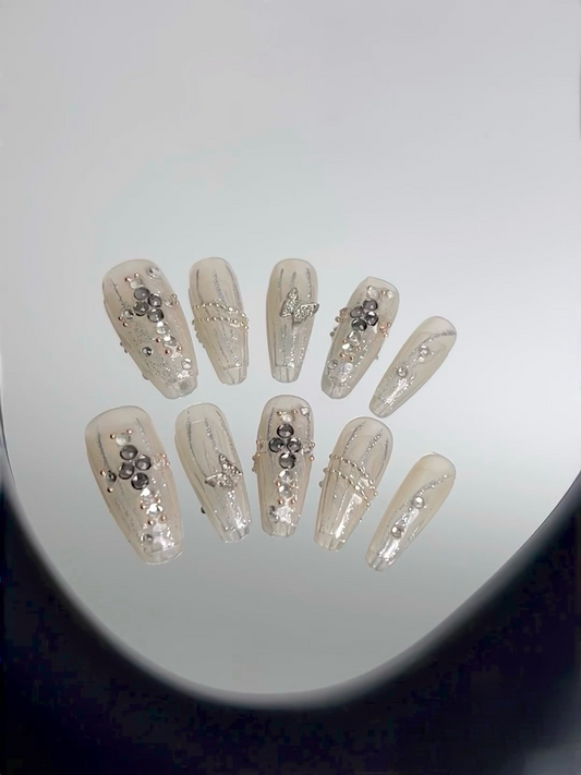 【Rich Girl】handmade design False Nails from SHOPQAQ