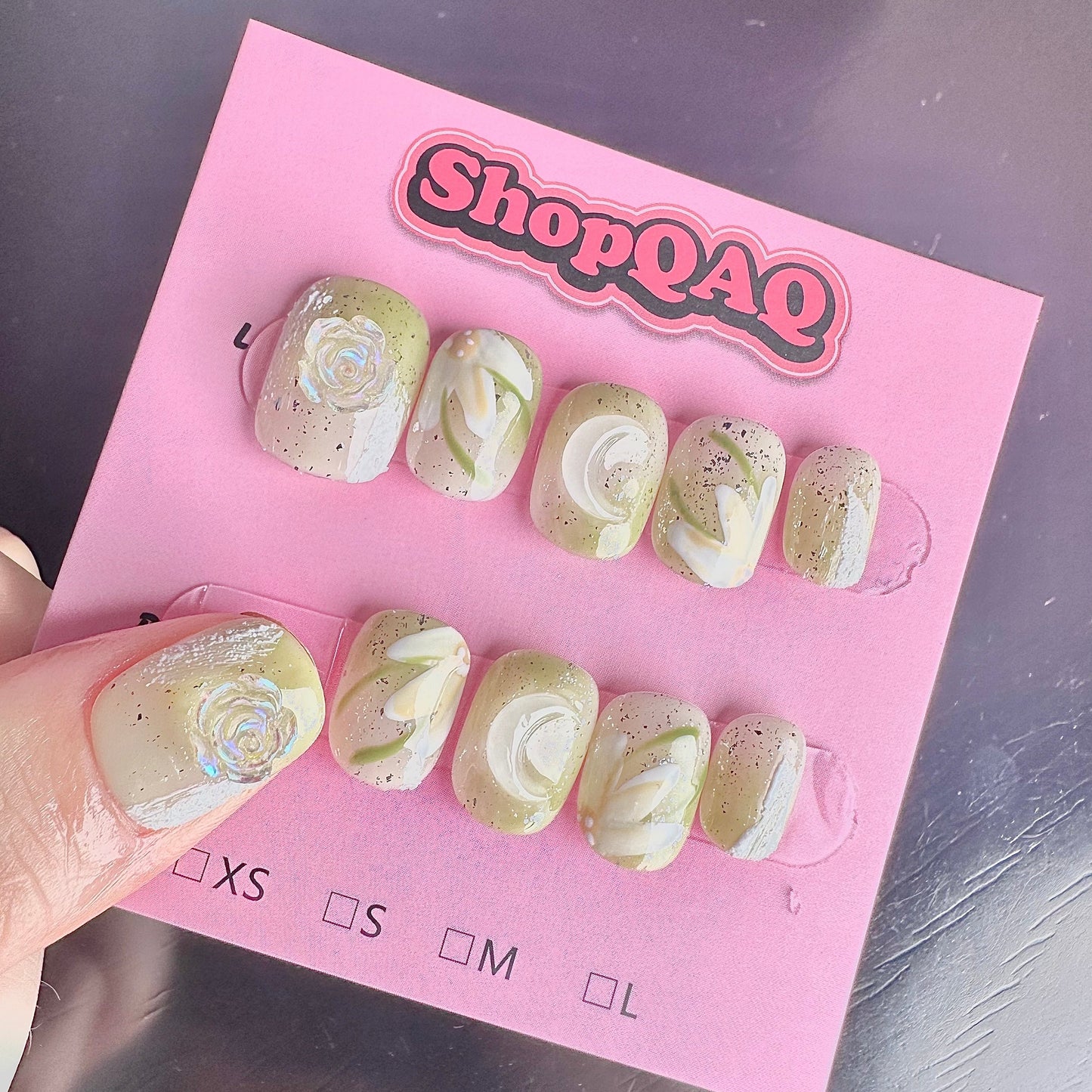 shopqaq2 | False Nails | False Nails, Handmade False Nails, press on nails | SHOPQAQ