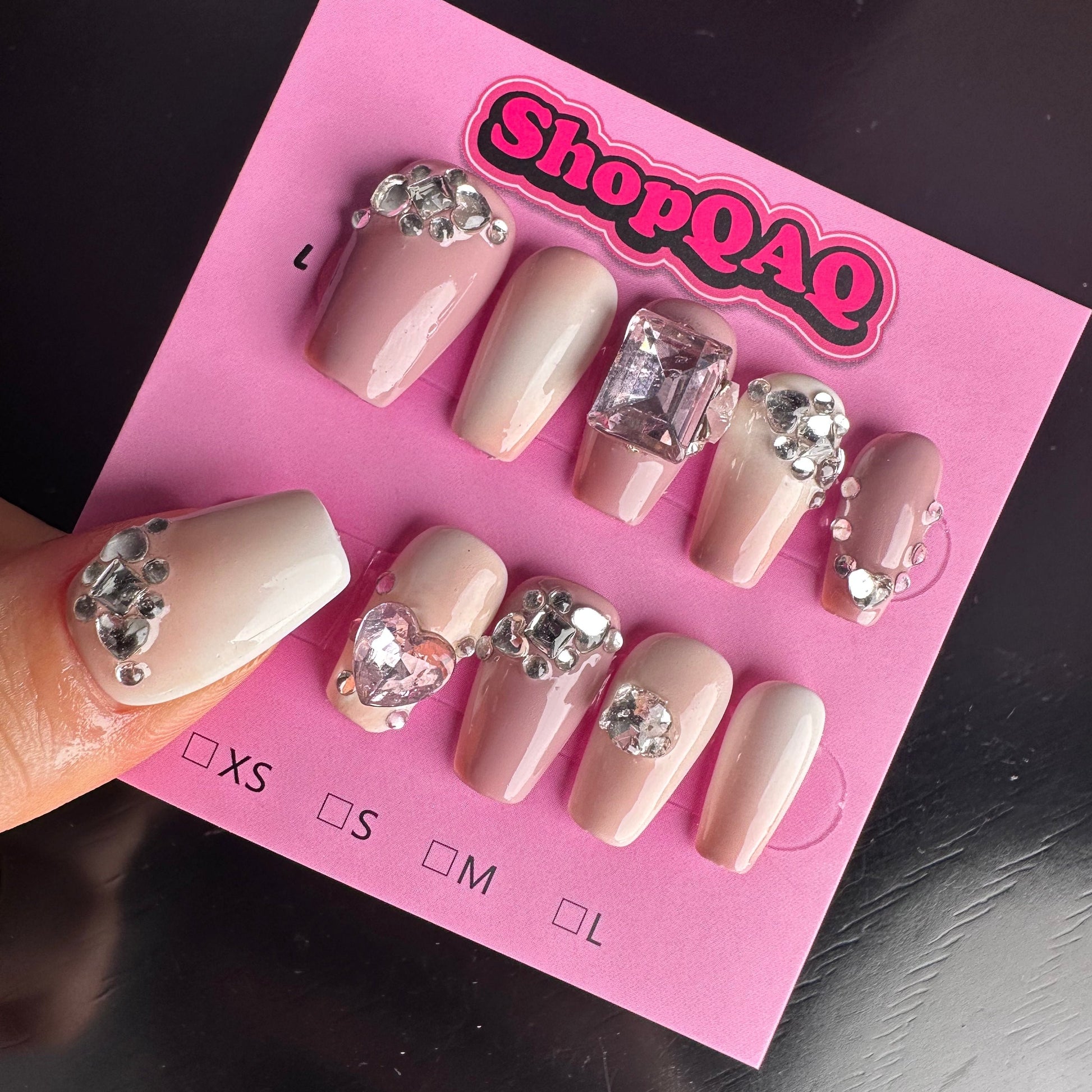 shopqaq4 | False Nails | False Nails, Handmade False Nails, press on nails | SHOPQAQ