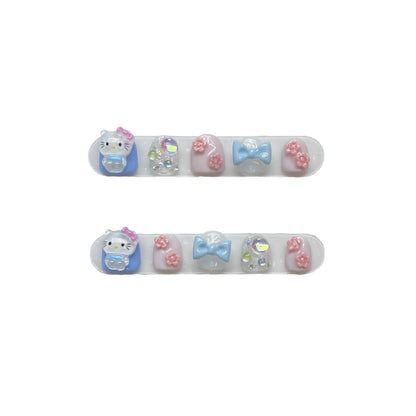 Beloved Hello Kitty Design False Nails from SHOPQAQ