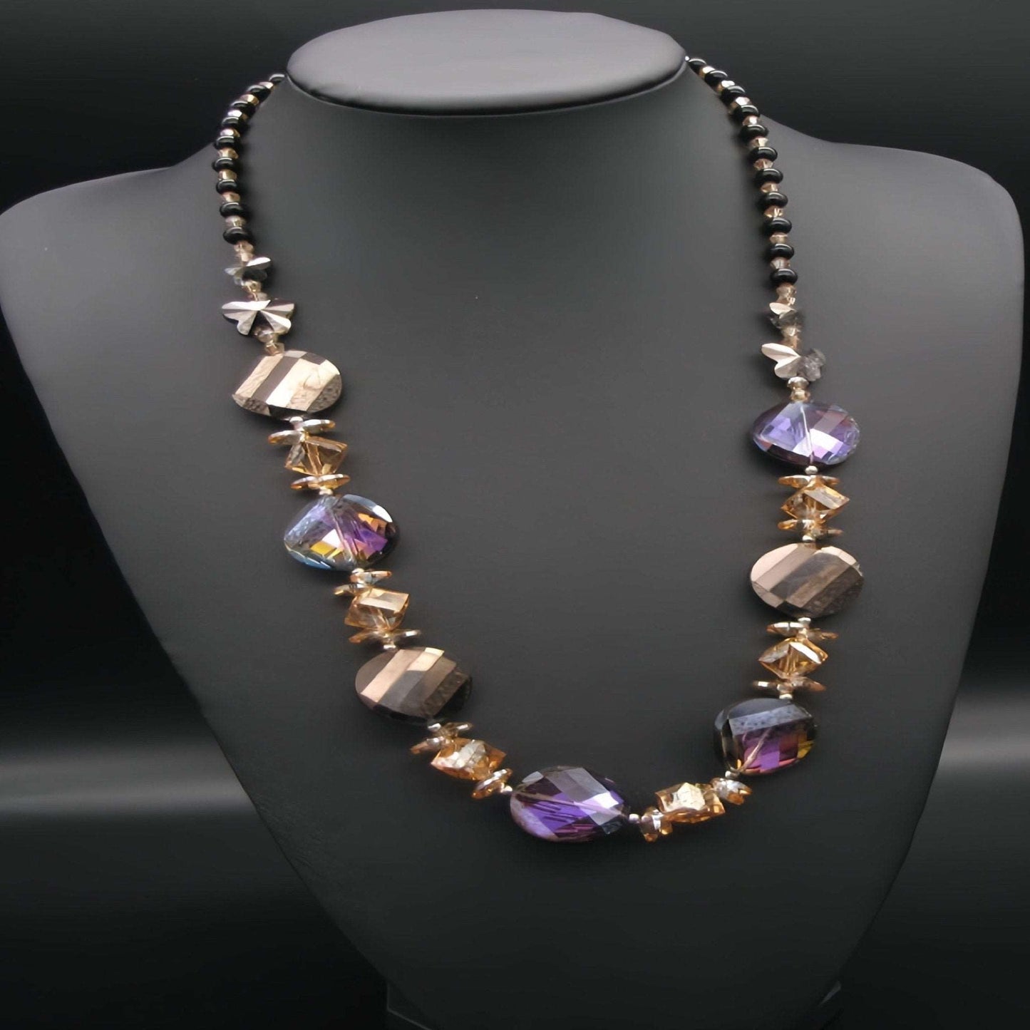 AB Crystal Versatile Handmade Necklace Necklace from SHOPQAQ