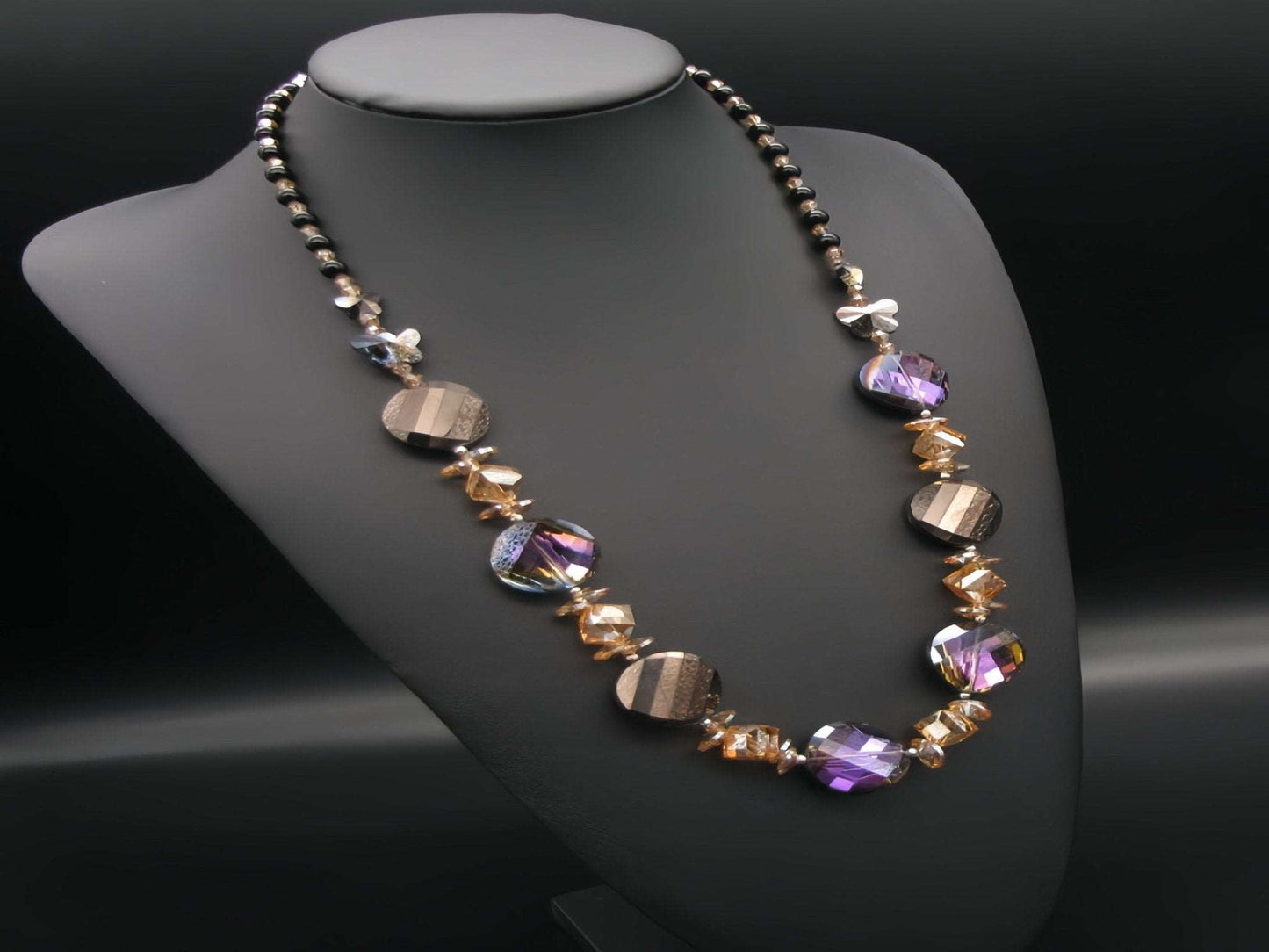 AB Crystal Versatile Handmade Necklace Necklace from SHOPQAQ