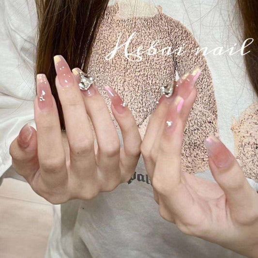 Aurora French False Nails from SHOPQAQ