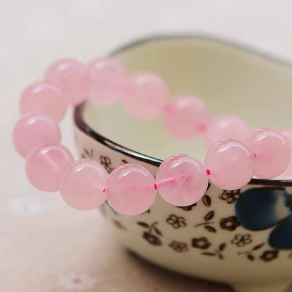 Rose Quartz Bracelet-8mm Bracelets from SHOPQAQ