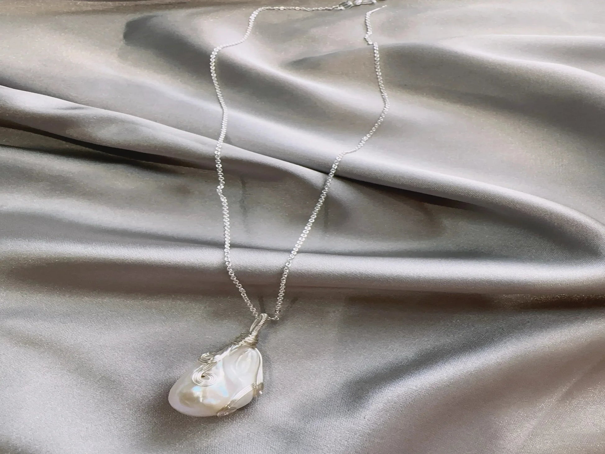 Baroque pearl pendant Charms & Pendants from SHOPQAQ