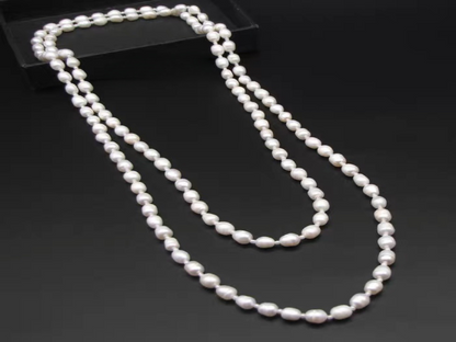 Long Freshwater Pearls 140cm Necklace from SHOPQAQ