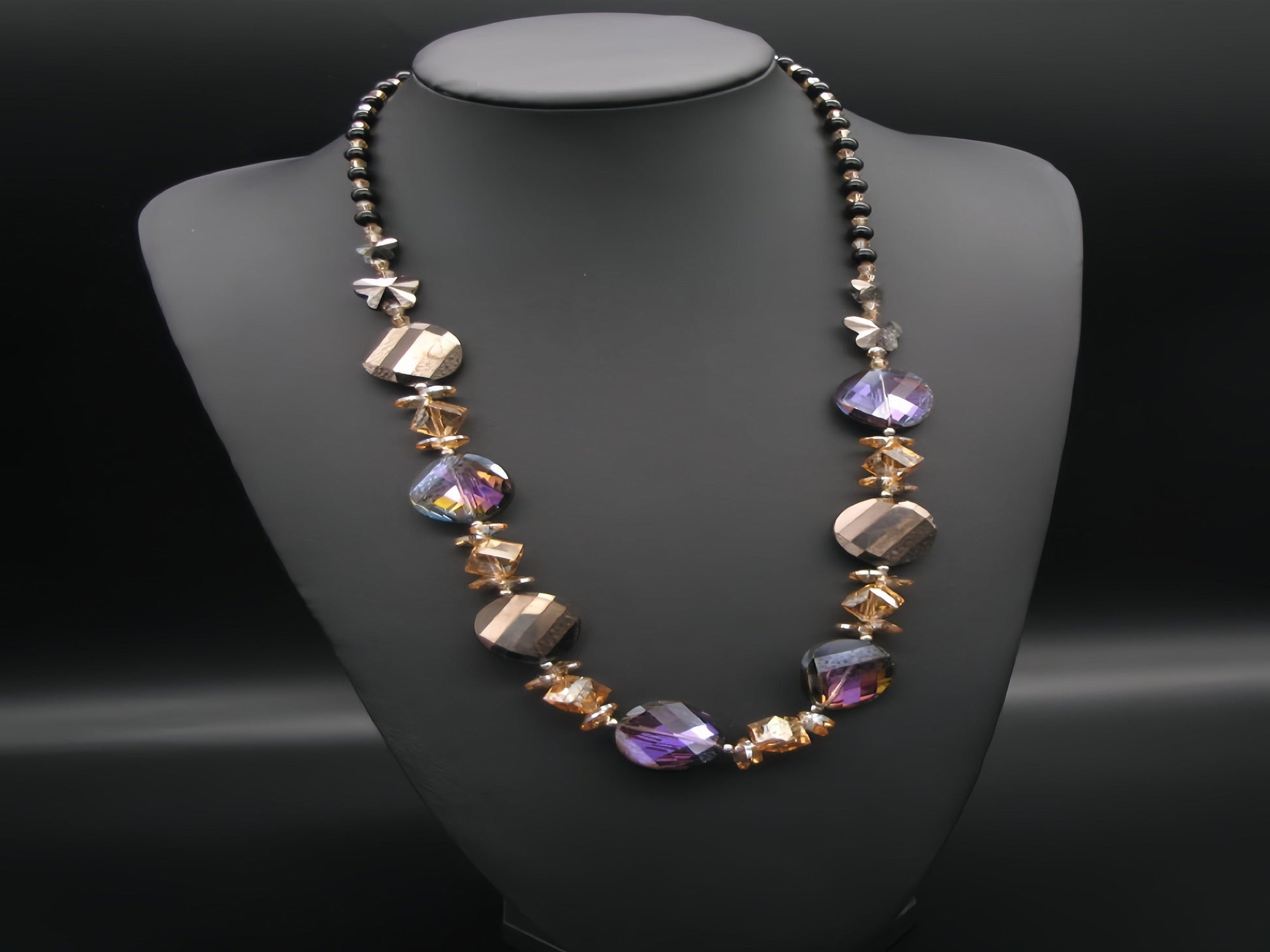 AB Crystal Versatile Handmade Necklace | Necklace | SHOPQAQ