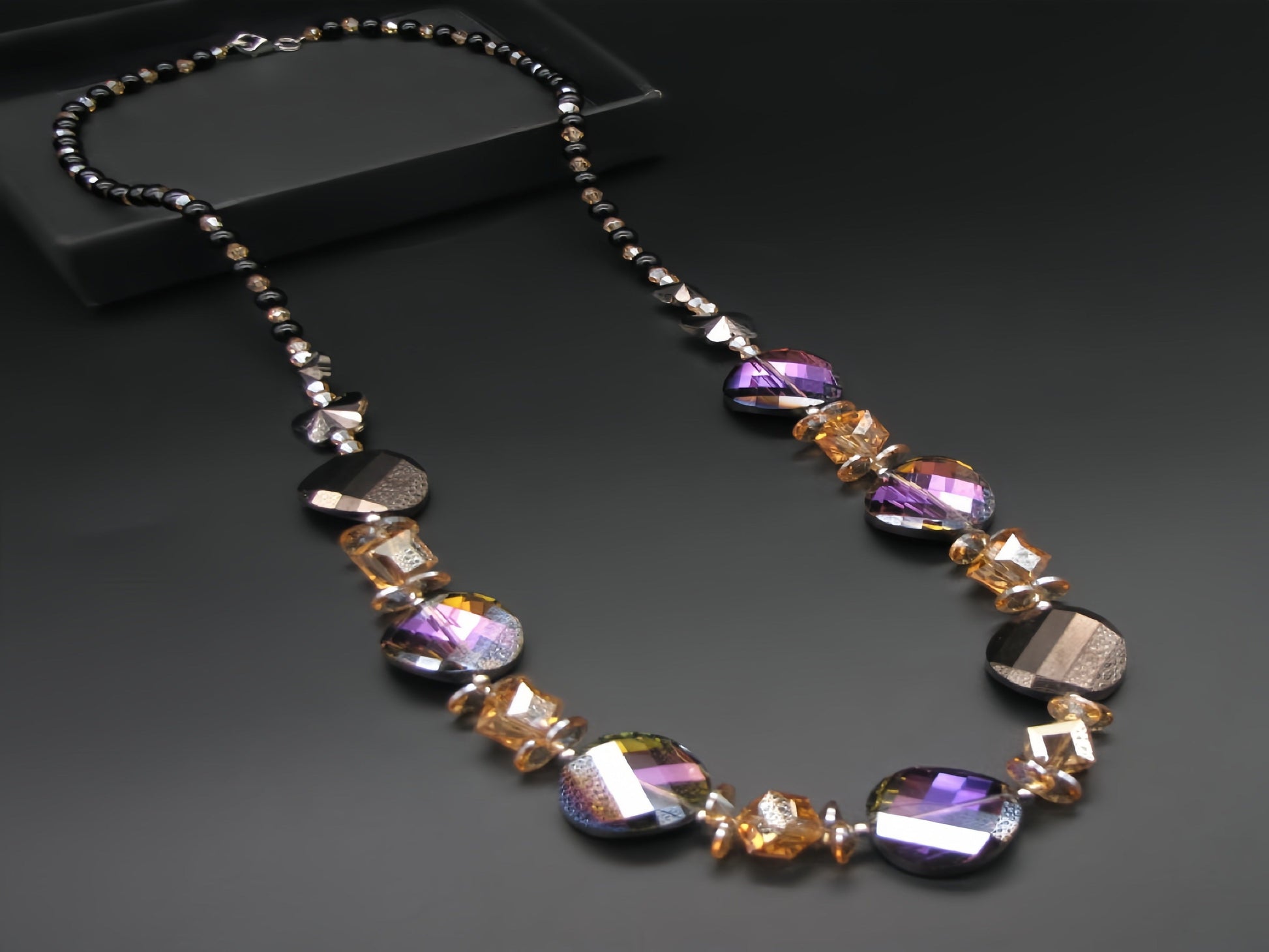 AB Crystal Versatile Handmade Necklace Necklace from SHOPQAQ
