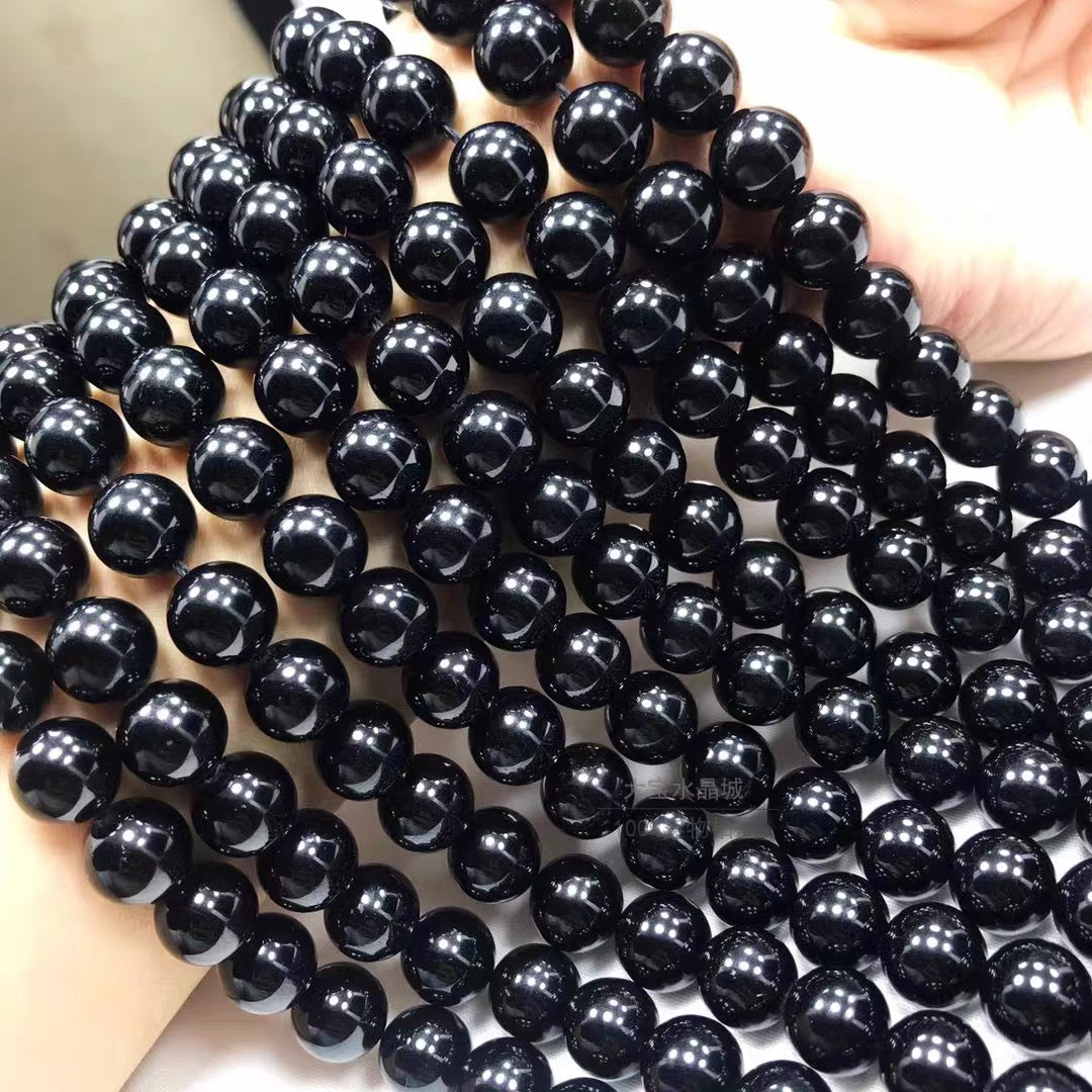 One Black Tourmaline Bracelet 8mm Bracelets from SHOPQAQ