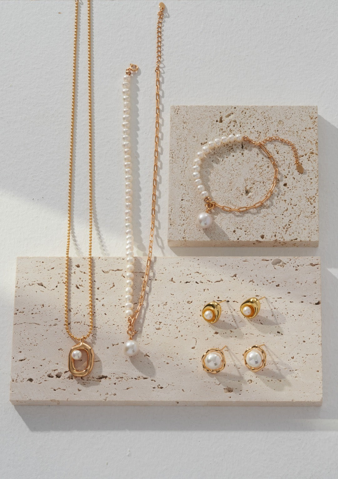 Asymmetric Baroque Pearl Necklace | necklaces | 925 silver necklace, 925necklace, _badge_S925, necklaces, peal necklace, pear necklace, Pearl, simsmore | SHOPQAQ