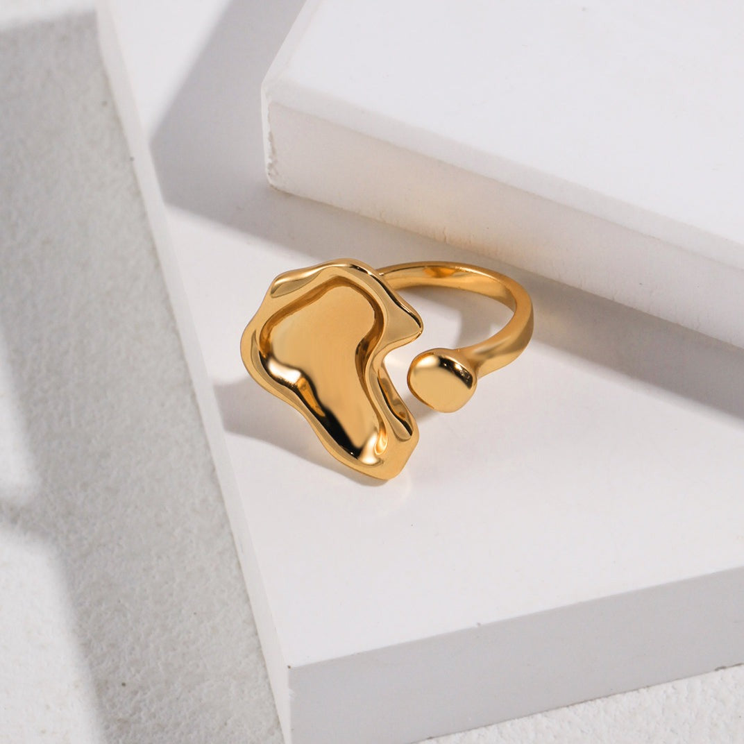 Charming Love Heart Open Ring Rings from SHOPQAQ